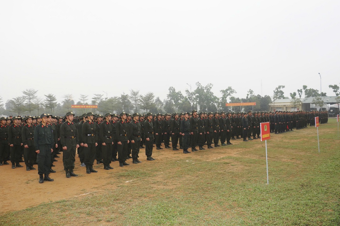 775 công dân thực hiện nghĩa vụ tham gia CAND