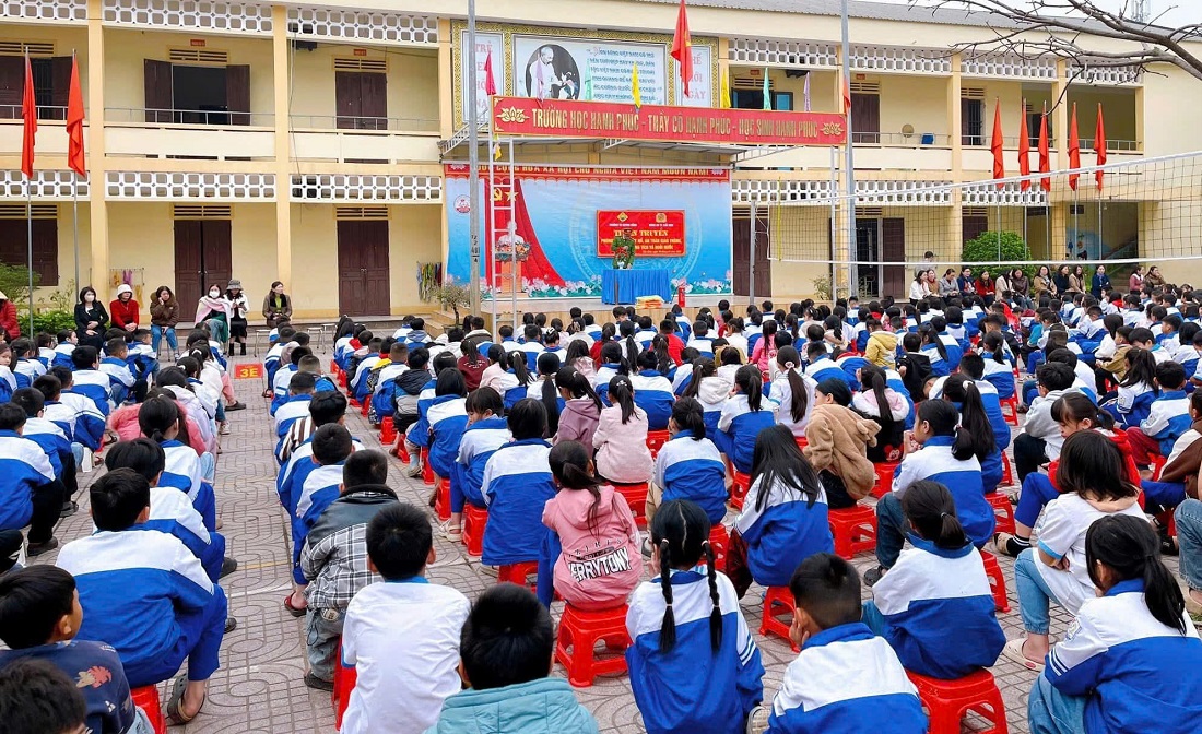 Toàn cảnh buổi tuyên truyền