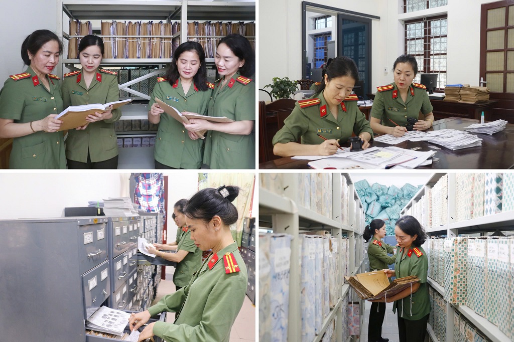 Hệ thống lưu trữ tàng thư hồ sơ được xây dựng khoa học, phục vụ yêu cầu công tác