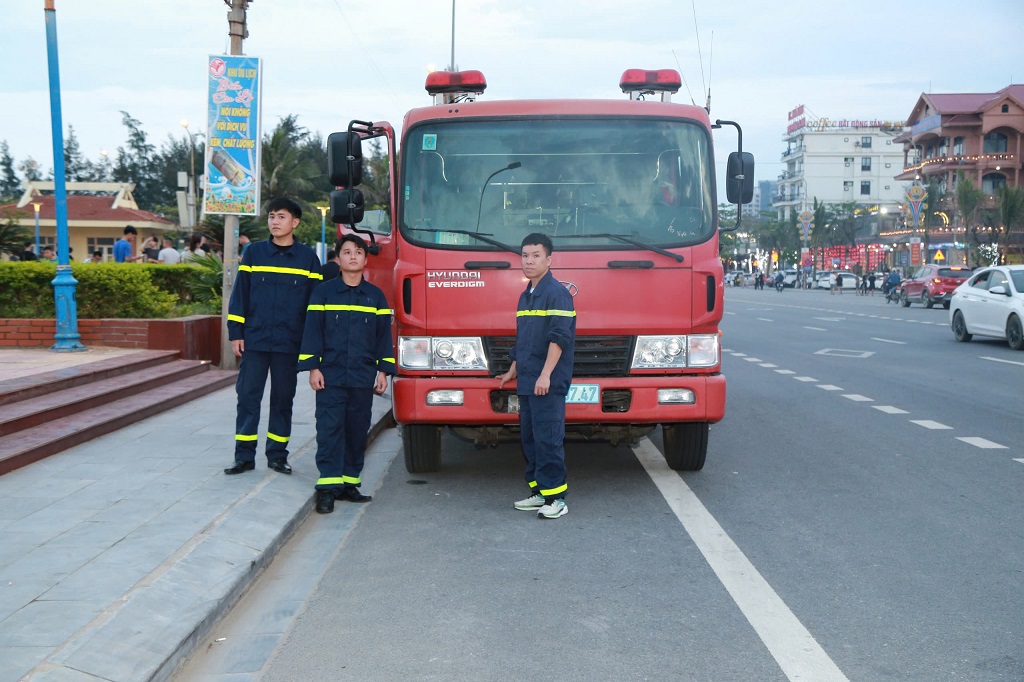 Lực lượng cứu hoả sẵn sàng cho mọi tình huống