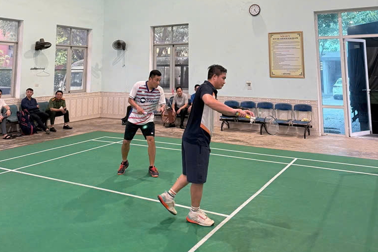Nội dung đôi nam môn cầu lông đã diễn ra vô cùng sôi nổi