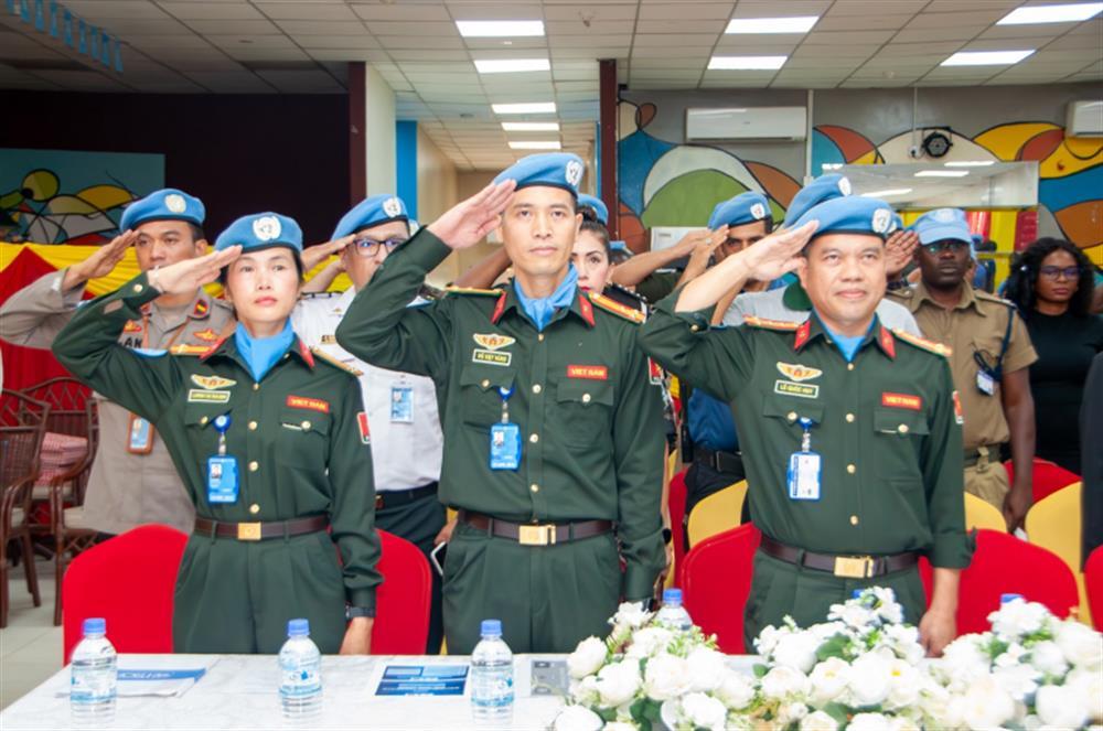 Cán bộ Công an Việt Nam vinh dự nhận Huy chương Gìn giữ hòa bình Liên Hợp Quốc