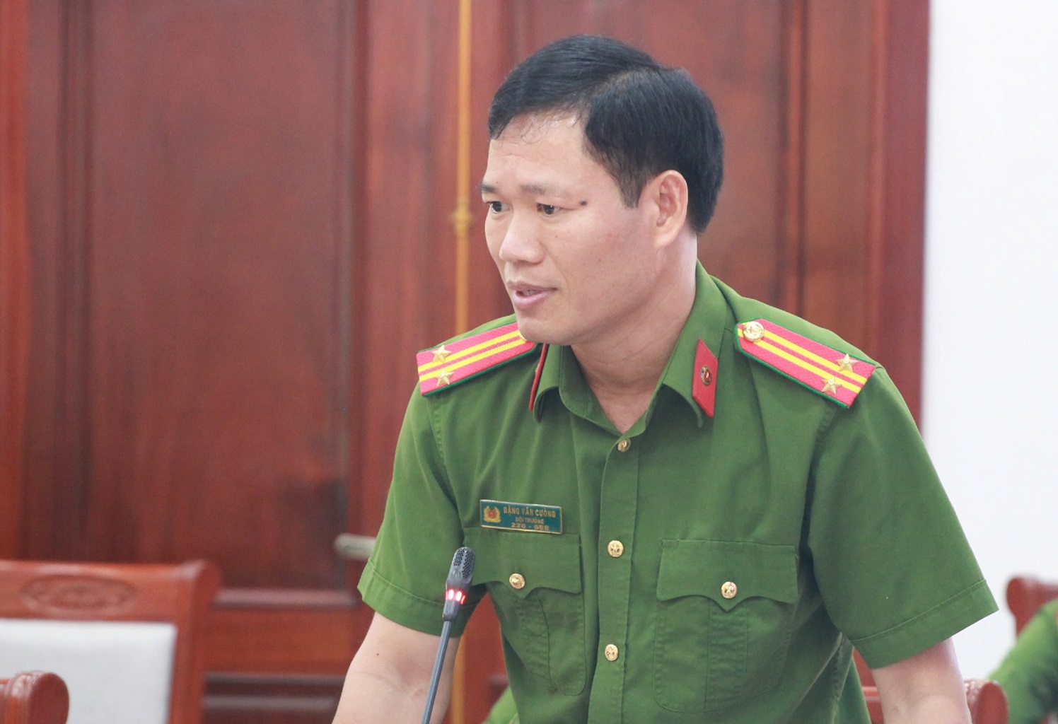 Đại diện các đơn vị phát biểu 