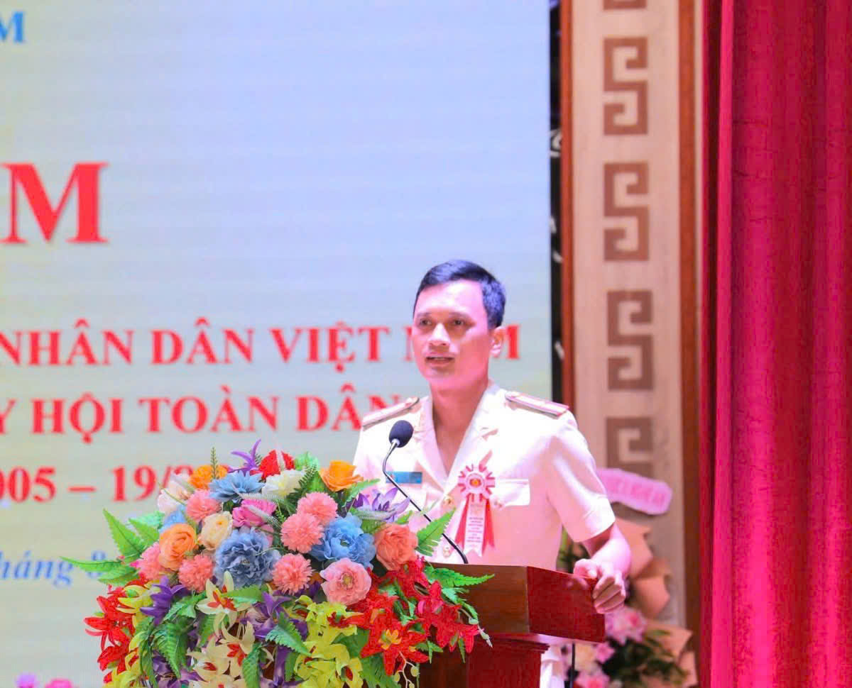 Các đại biểu phát biểu tại Lễ kỷ niệm