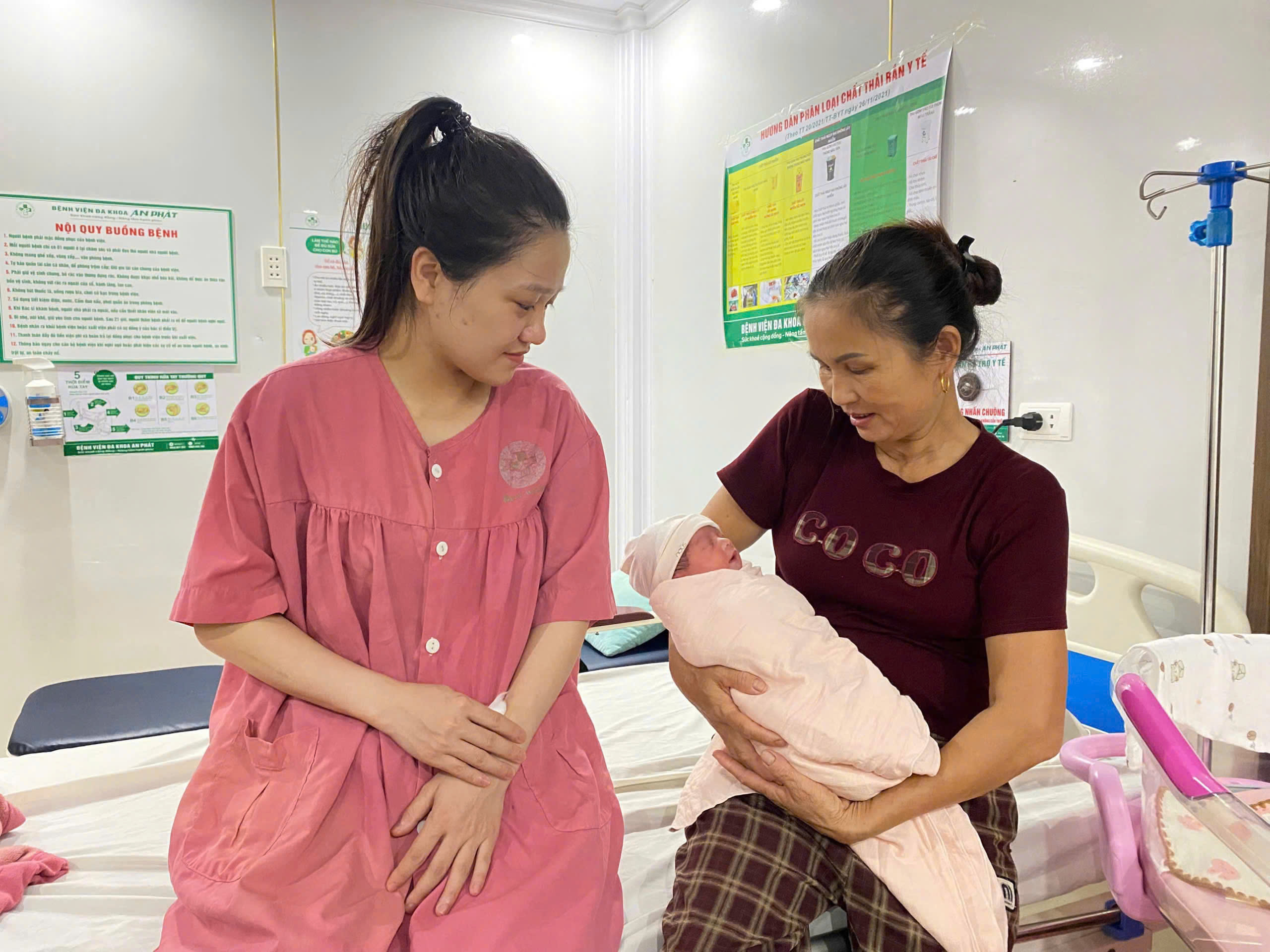 Công an xã Tân An huy động nhân lực, vật lực