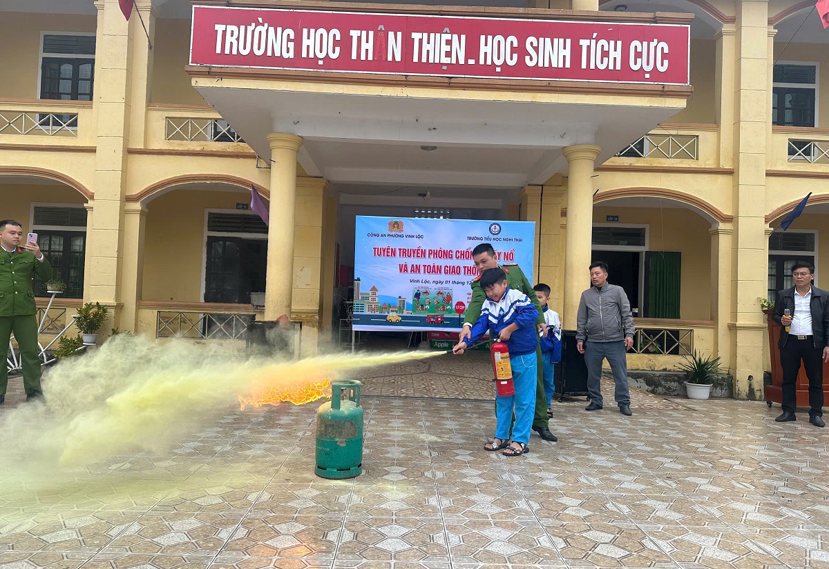 Hướng dẫn kỹ năng xử lý đám cháy