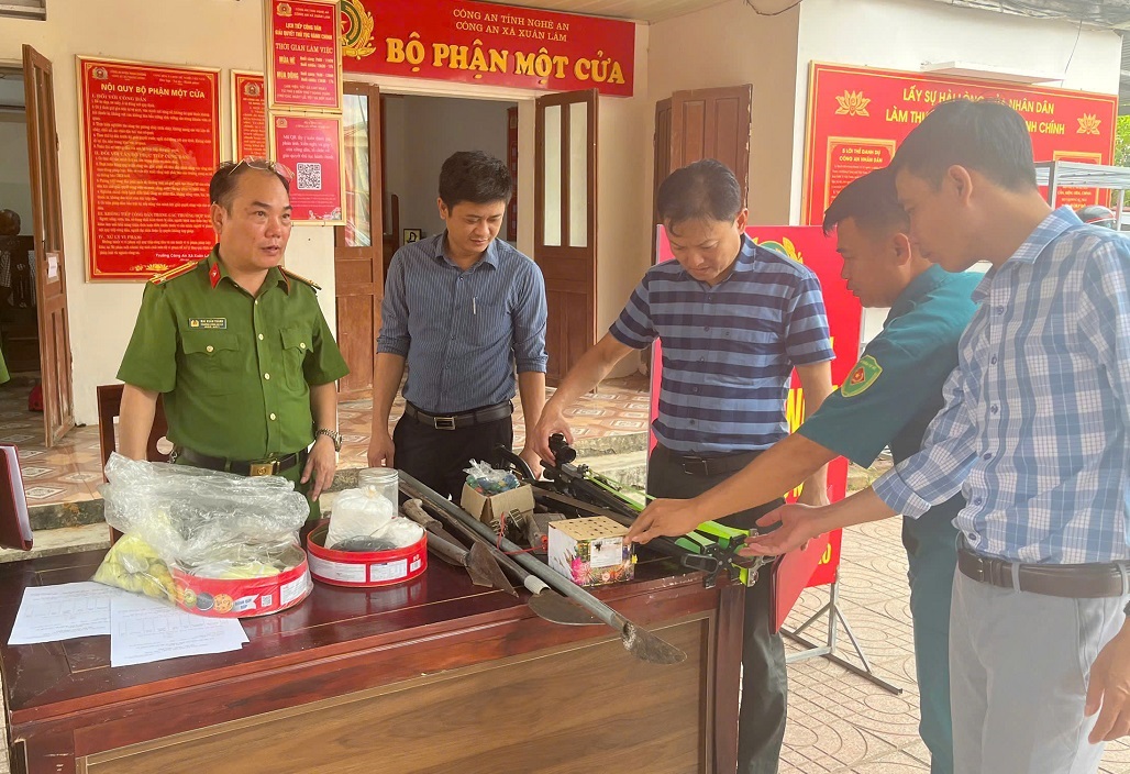 Công an xã thực hiện tốt công tác tuyên truyền, vận động