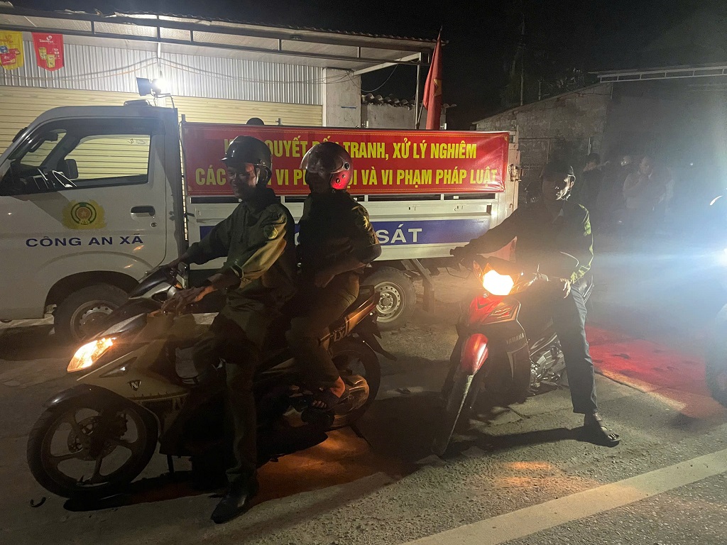 Lực lượng ANTT ở cơ sở Công an xã thực hiện Đề án 06
