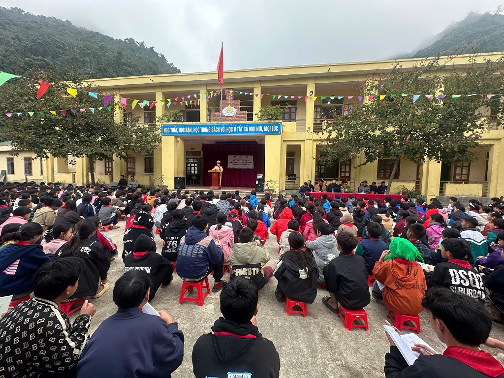 Toàn cảnh buổi tuyên truyền