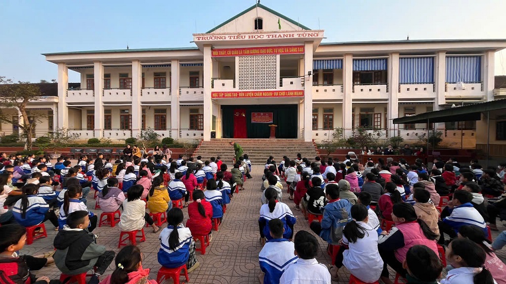 Toàn cảnh buổi tuyên truyền