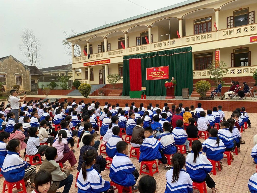 Toàn cảnh buổi tuyên truyền