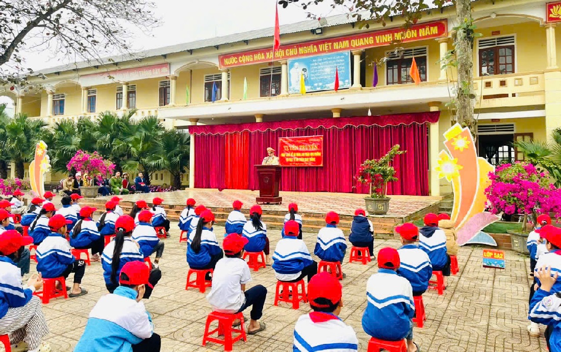 Toàn cảnh buổi tuyên truyền