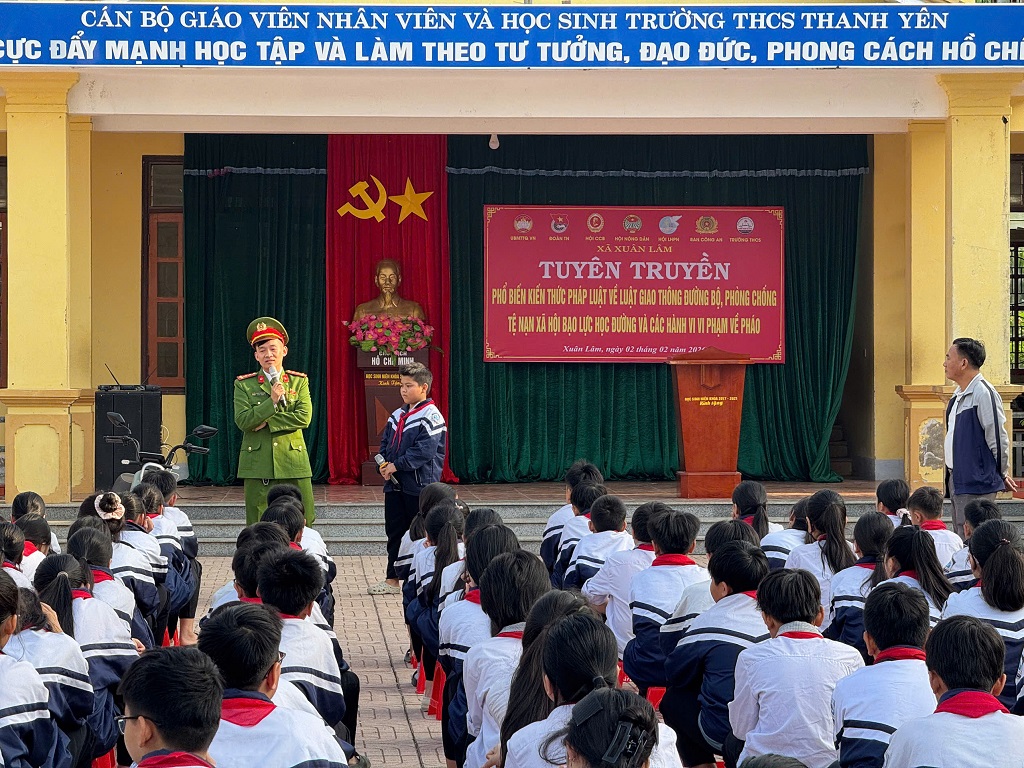Toàn cảnh buổi tuyên truyền