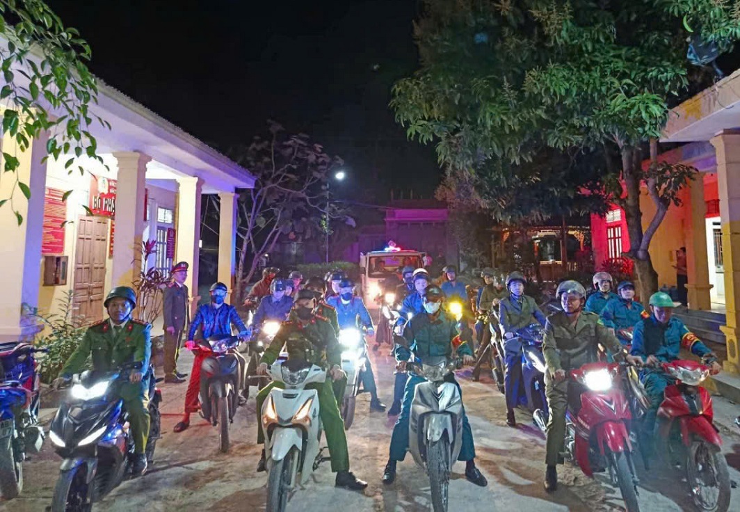 Lực lượng chức năng tăng cường tuần tra, kiểm soát