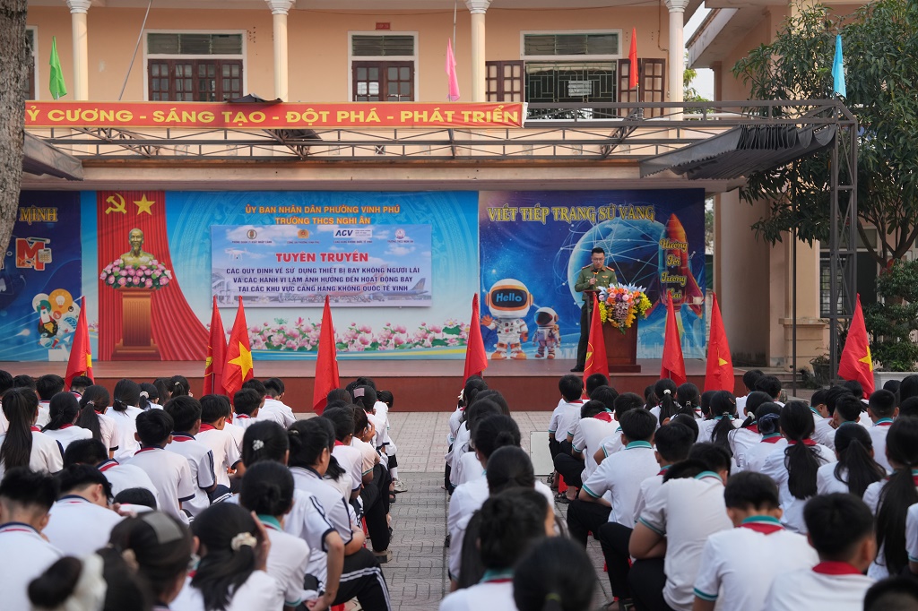 Toàn cảnh buổi tuyên truyền