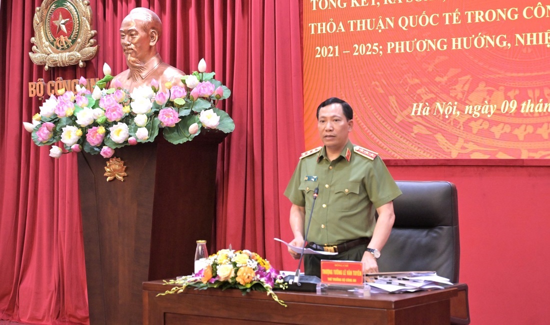 Thứ trưởng Lê Văn Tuyến phát biểu chỉ đạo Hội nghị
