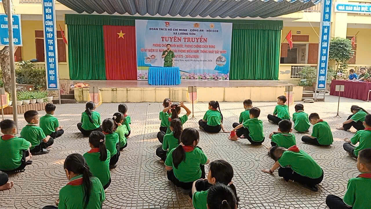 Toàn cảnh buổi tuyên truyền