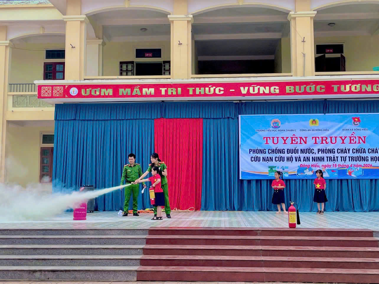 Học sinh được trang bị kỹ năng PCCC