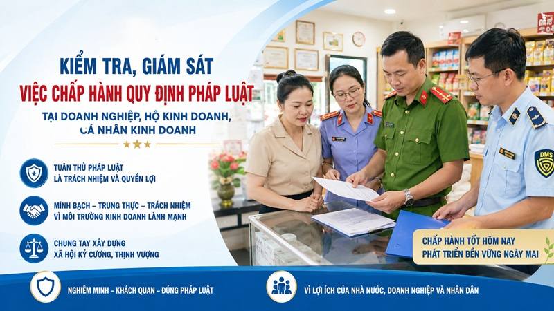Lịch dự kiến kiểm tra việc chấp hành quy định pháp luật tại Nghệ An quý 2 năm 2026
