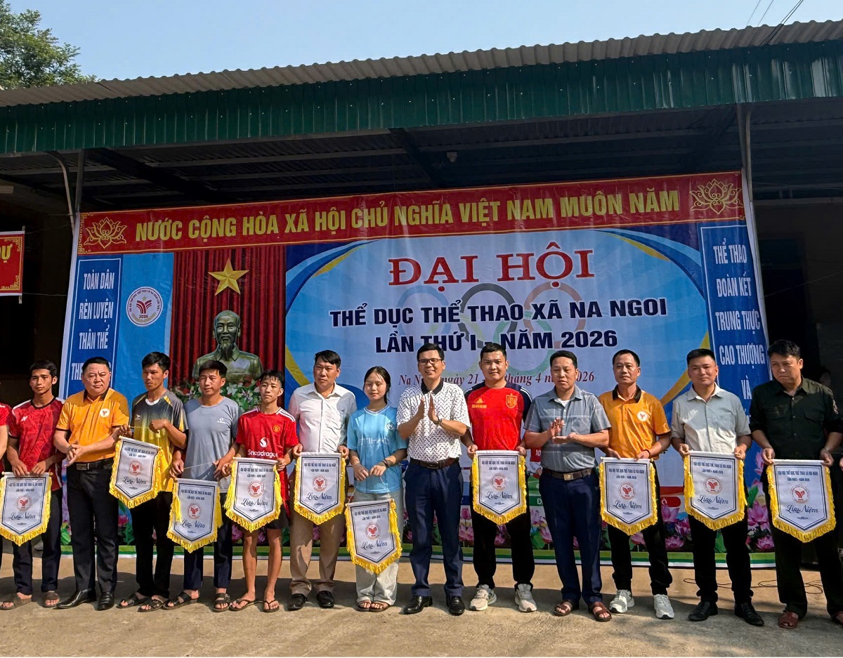 Đại hội Thể dục thể thao xã Na Ngoi lần thứ I năm 2026