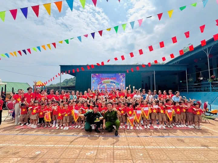 Hội thi tại trường Mầm Non Na Ngoi 1