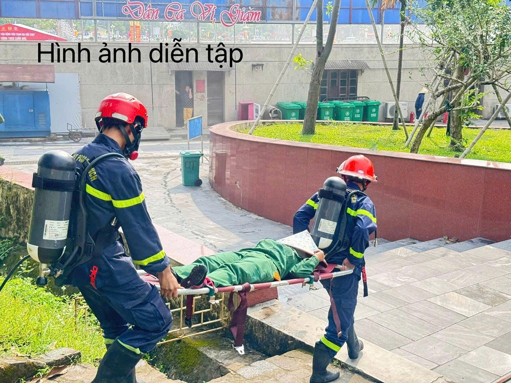 Phối hợp hiệp đồng lực lượng trong xử lý tình huống cháy, nổ và ANTT