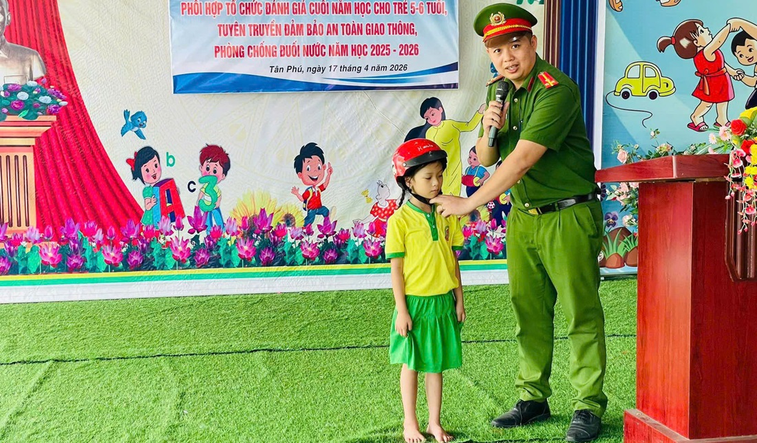 Buổi tuyên truyền tạo không khí sôi nổi, thu hút sự tham gia tích cực của trẻ