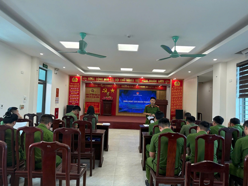 Toàn cảnh buổi sinh hoạt
