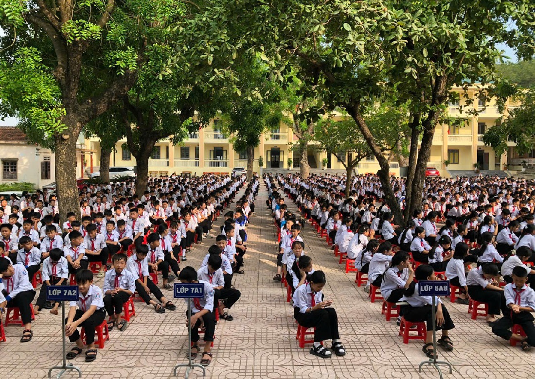 Toàn cảnh buổi tuyên truyền