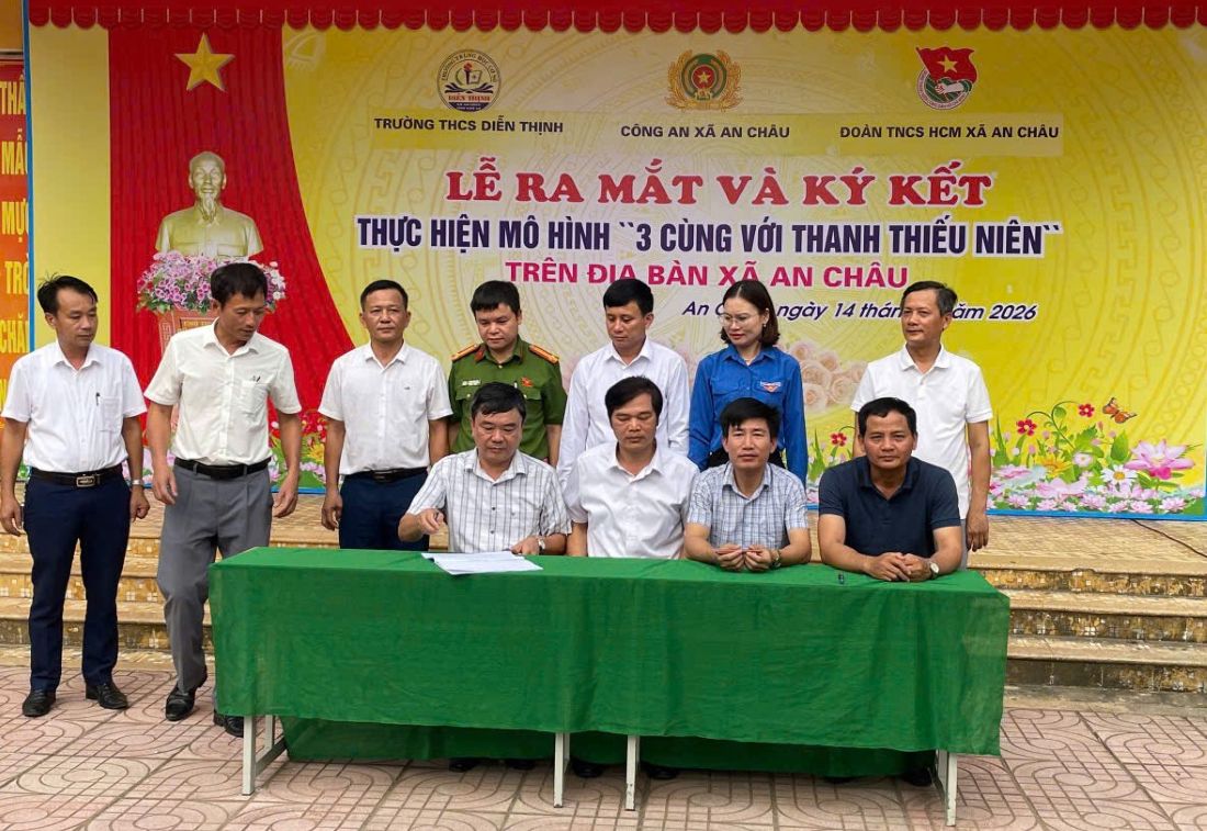 Các đơn vị ký kết triển khai mô hình