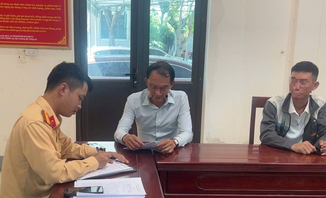 Xác minh, xử lý tài xế quay đầu xe để né chốt Cảnh sát giao thông