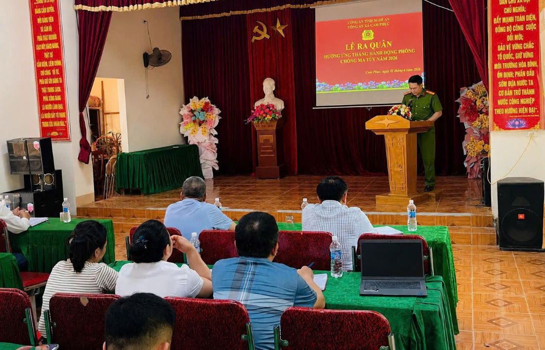 Ra quân cao điểm phòng, chống ma túy
