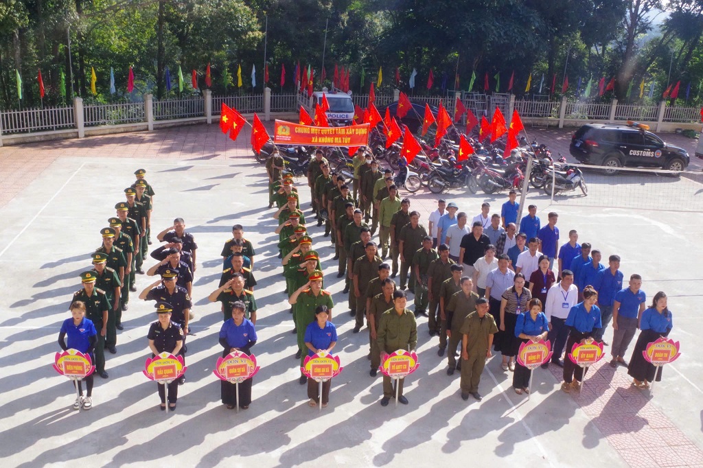 Ra quân thực hiện cao điểm tuyên truyền, tấn công, trấn áp tội phạm ma túy hưởng ứng tháng hành động phòng, chống ma túy năm 2026