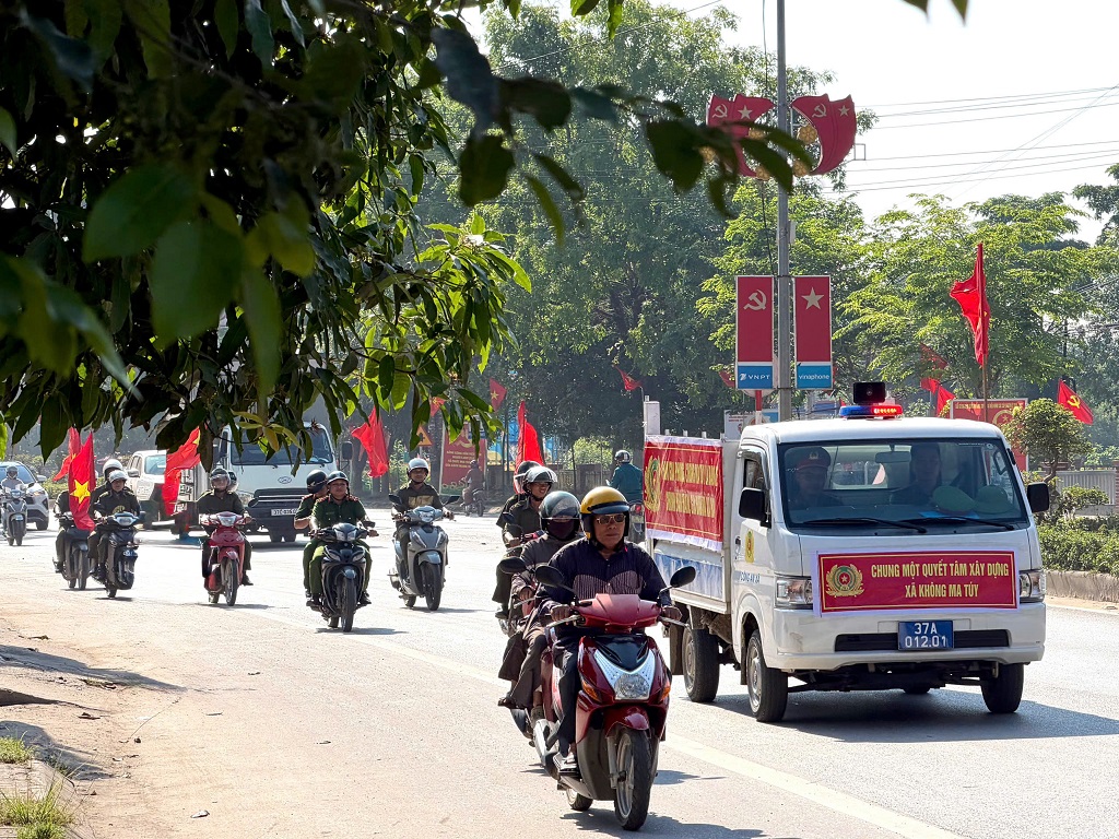 Ra quân hưởng ứng Tháng hành động phòng, chống ma túy năm 2026