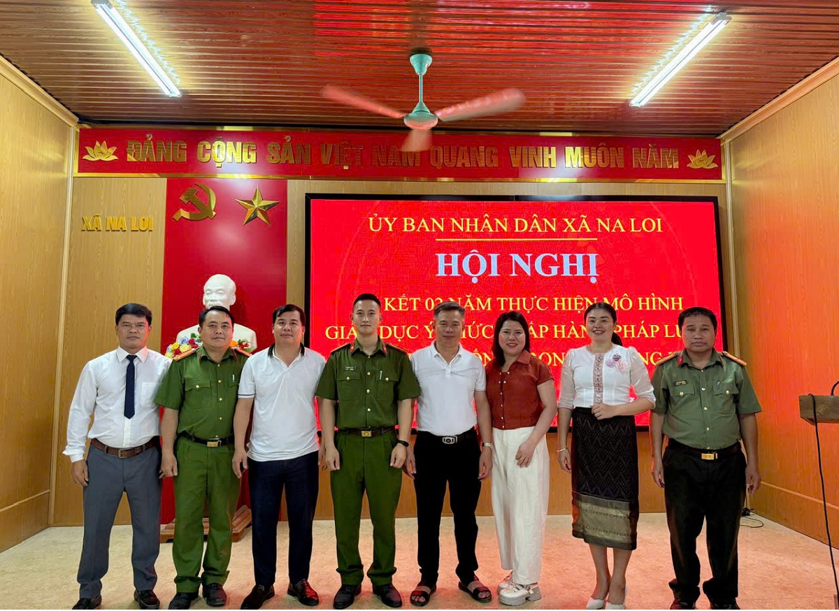 Hội nghị sơ kết 02 năm thực hiện mô hình “Giáo dục ý thức chấp hành pháp luật và kỹ năng sống trong trường học”