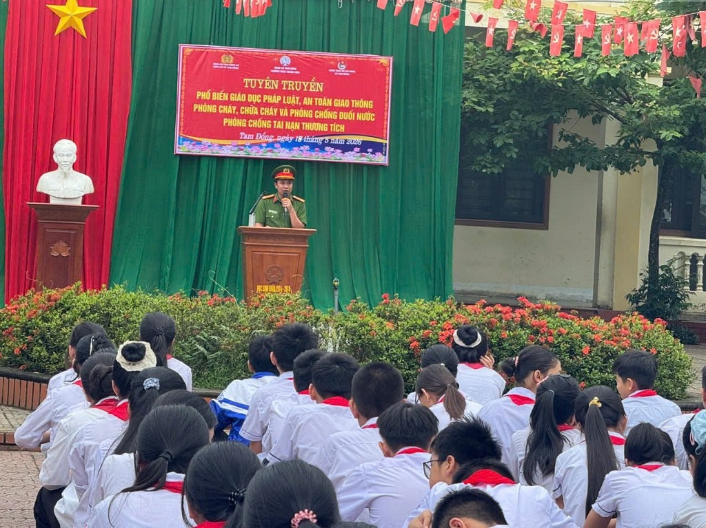 Tại buổi tuyên truyền