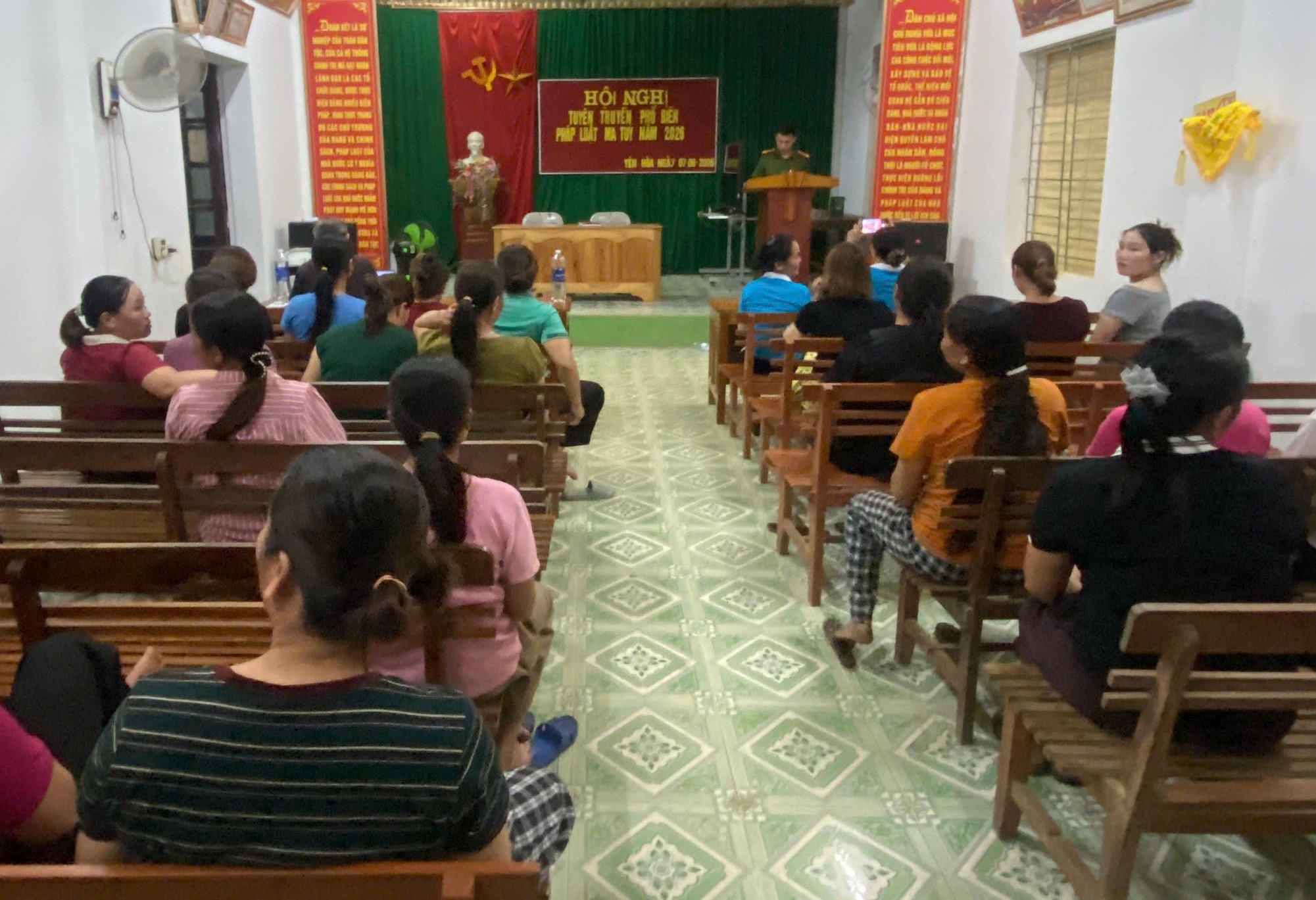 Toàn cảnh buổi tuyên truyền
