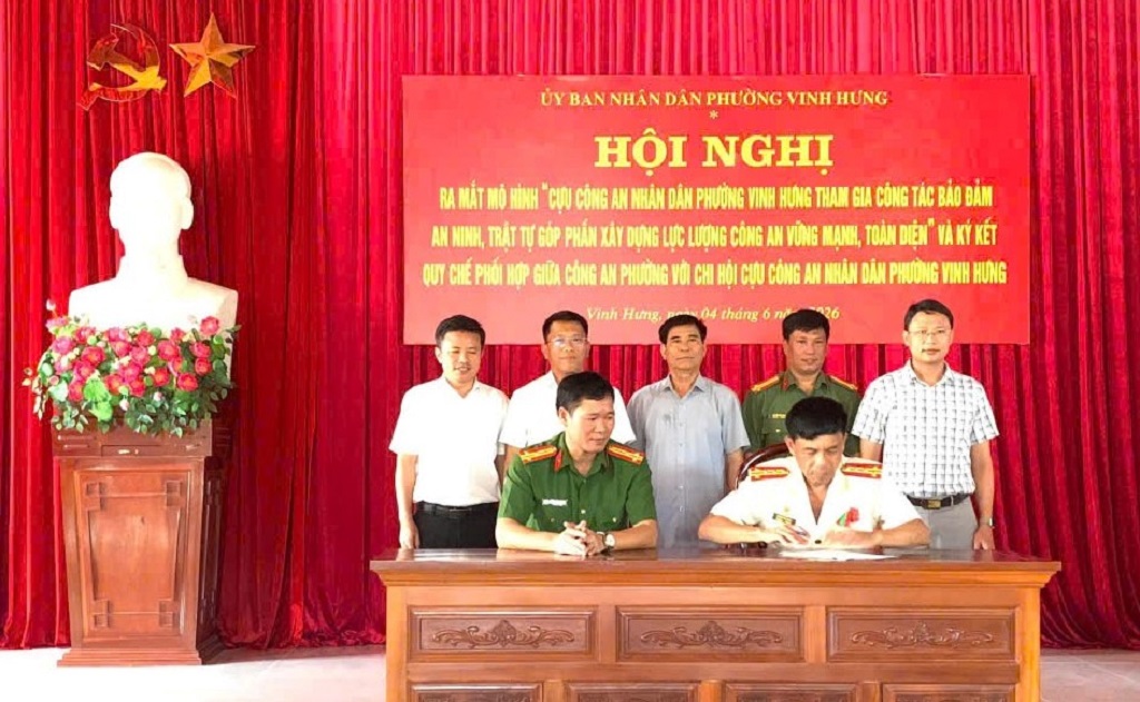 Ký kết thực hiện mục tiêu mô hình