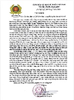 Lãnh đạo Bộ Công an gửi Thư khen cán bộ, chiến sĩ Công an nhân dân và lực lượng Phòng thủ dân sự cơ sở