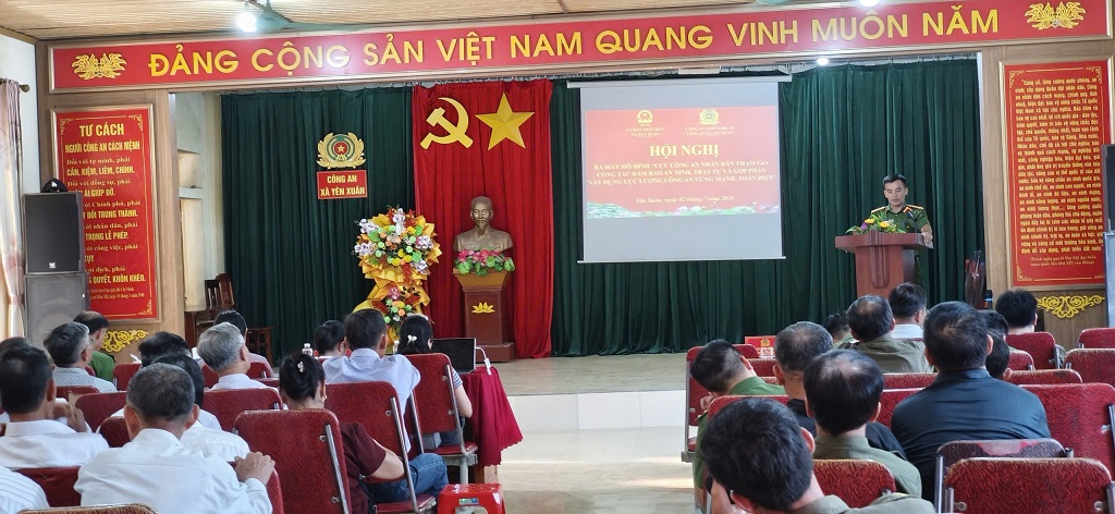 Công bố Quyết định thành lập và ra mắt Chi hội Cựu CAND