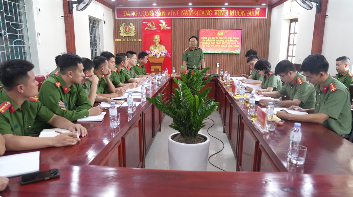 Nắm chắc tình hình, chủ động phòng ngừa, đấu tranh quyết liệt với tội phạm