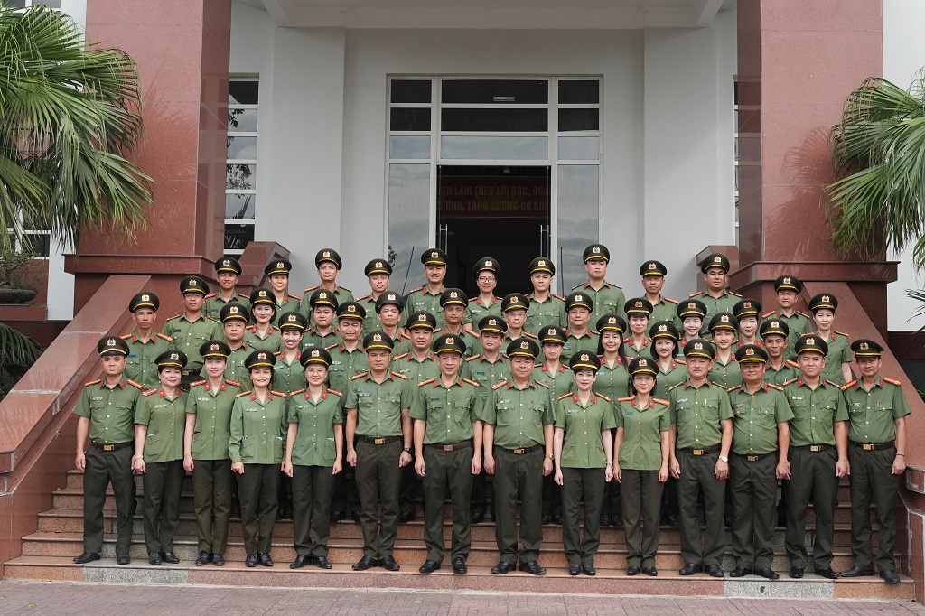 Lực lượng Kỹ thuật nghiệp vụ và Ngoại tuyến Công an Nghệ An quyết tâm hoàn thành xuất sắc mọi nhiệm vụ được giao