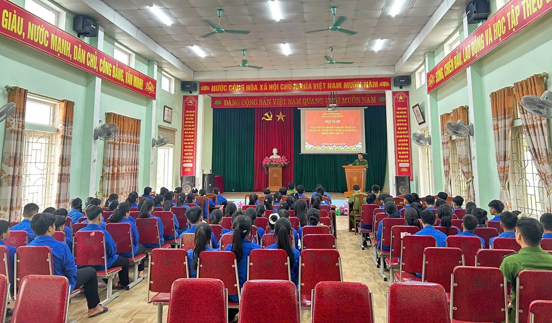 Toàn cảnh buổi tuyên truyền
