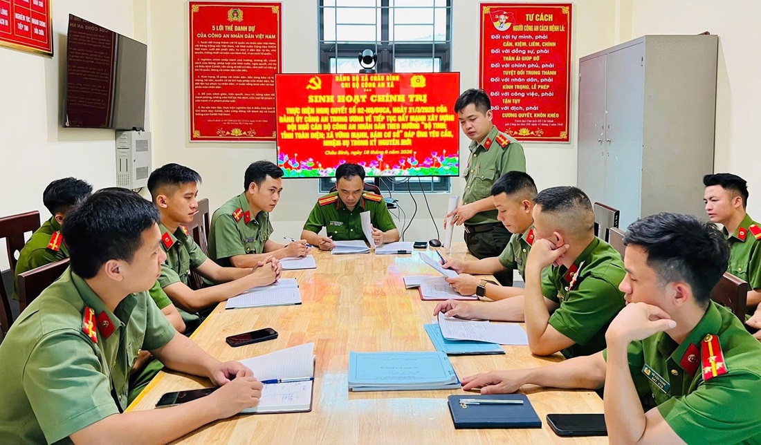 Toàn cảnh buổi sinh hoạt