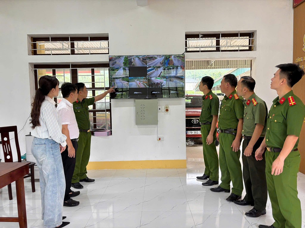 Công an xã ra mắt mô hình