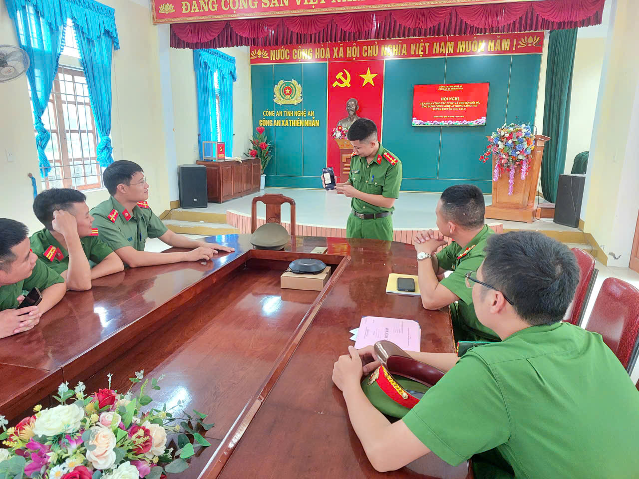 Tại buổi tập huấn