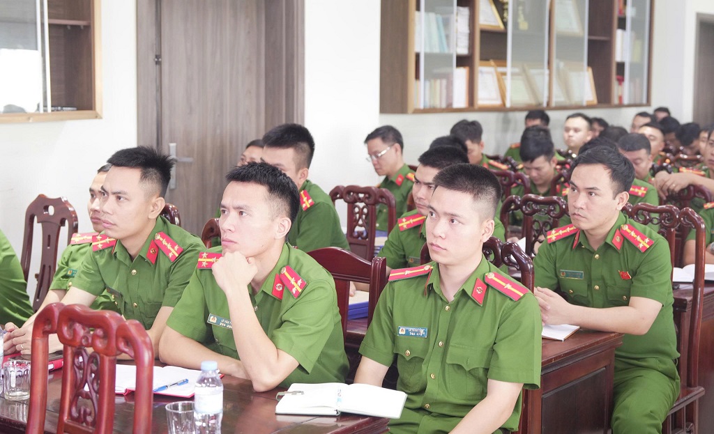 Học viên tham gia tập huấn 