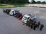 Phòng Cảnh sát cơ động phối hợp diễn tập phương án xử lý đối tượng đua xe, lạng lách, đánh võng