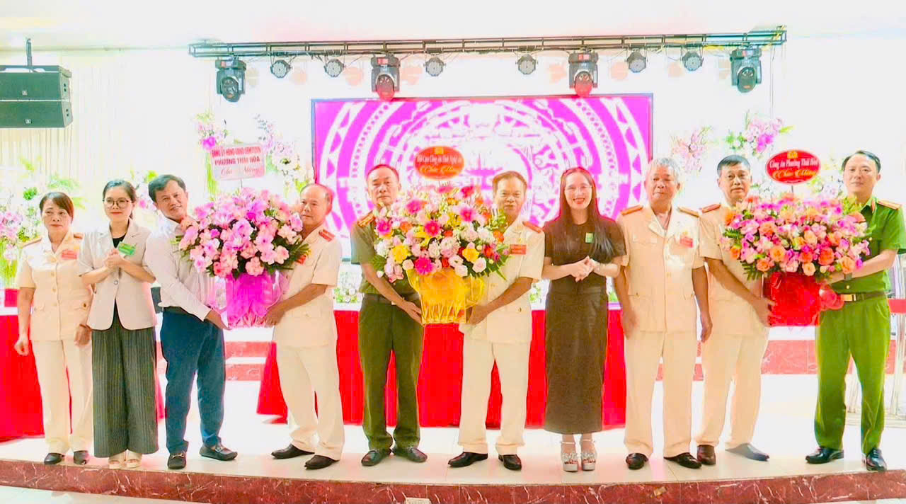 Đại hội thành lập Hội Cựu Công an nhân dân phường Thái Hòa nhiệm kỳ 2026-2031