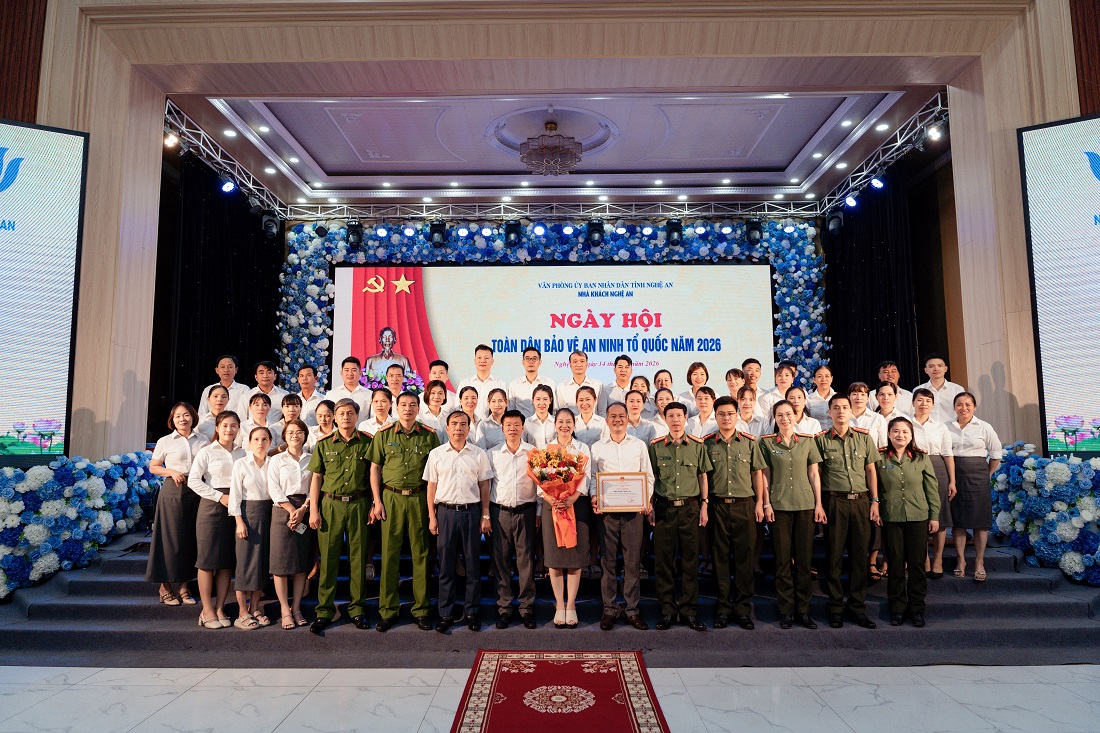 Ngày hội toàn dân bảo vệ ANTQ tại Nhà khách Nghệ An